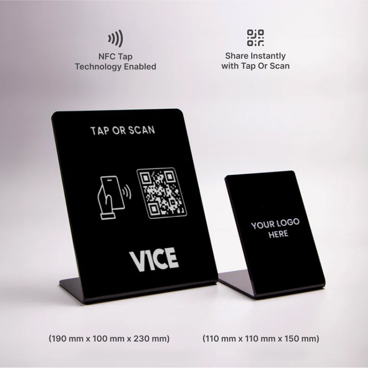 Customizable NFC Table Stand